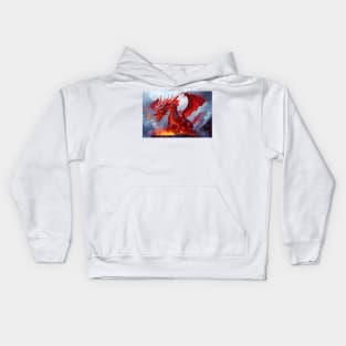 Red Dragon Kids Hoodie